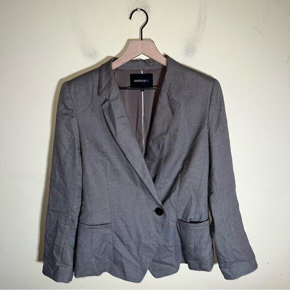 LAFAYETTE 148 New York single button business casual blazer 12 - Picture 4 of 4